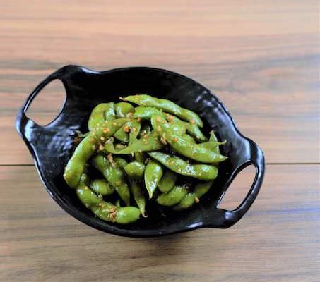 Garlic Edamame