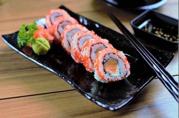 Salmon Cream Cheese Roll