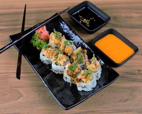 Salmon Katsu Roll