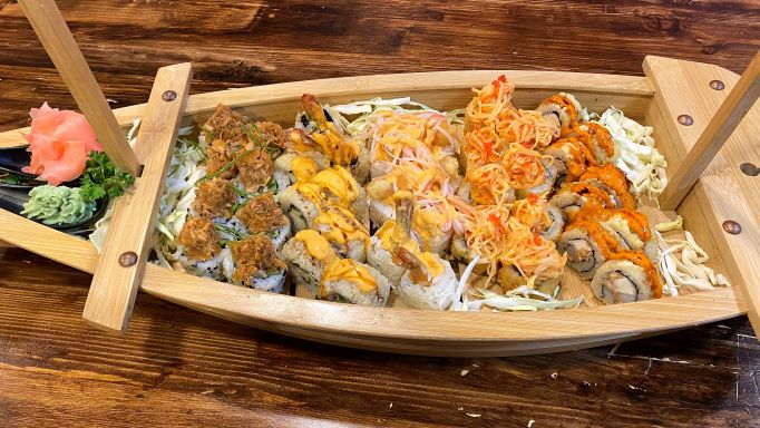 40 Piece Cooked Sushi Platter